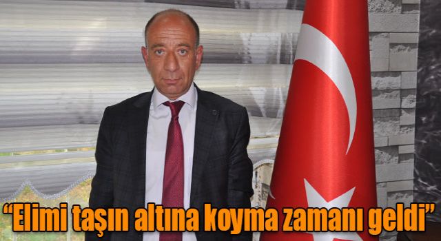 Başkan Hagi: “Elimi taşın altına koyma vakti geldi”