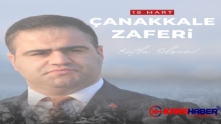 Emrah Bozyel’in 18 Mart Çanakkale Zaferi ve Şehitleri Anma Günü Mesaj