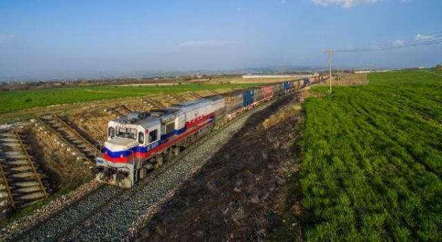 Rusya'ya gidecek ilk ihracat blok treni yarın yola çıkacak