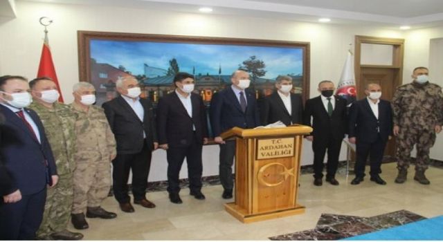 Süleyman Soylu'ya Ardahan’da büyük ilgi