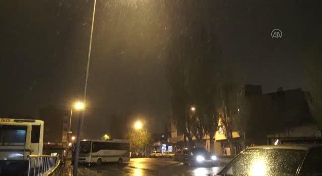 Mayısta kar yağdı