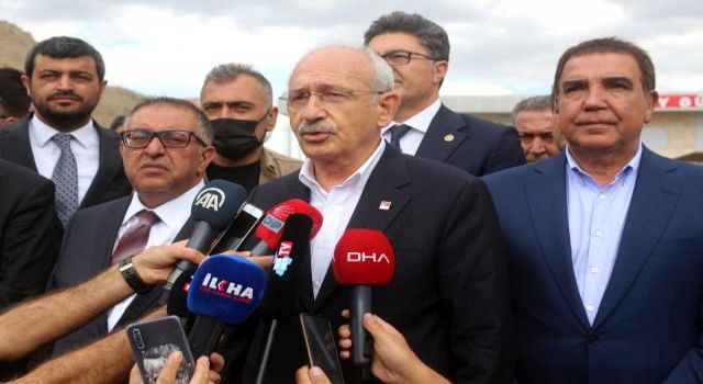 CHP Genel Başkanı Kılıçdaroğlu Kapıköy Sınır Kapısı'nda