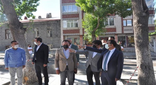 Vali Öksüz: “Kısa sürede bozulan iş yapmayacağız”