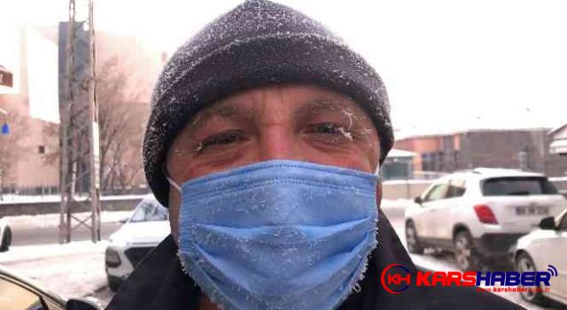 Kars’ta Sibirya soğukları etkili oluyor