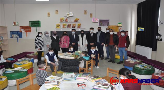 Kars’ta 2 bin 140 rakımda “Sıfır Atık Kütüphanesi” kuruldu