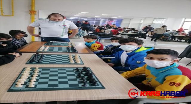 Satrançta Kars il birincileri belirlendi