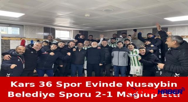 Kars 36 Spor’dan Nefes Kesen Galibiyet! Son Dakikalarda 3 Puan Geldi