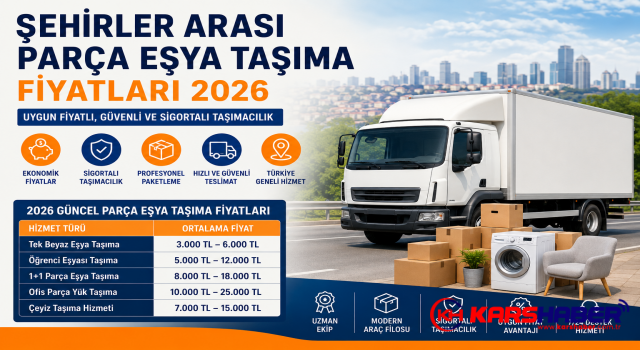 Şehirler Arası Parça Eşya Taşıma Fiyatları