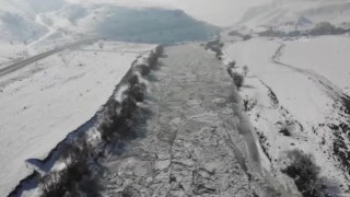 Doğu Anadolu Bölgesi'nde gece en düşük sıcaklık sıfırın altında 22 dereceyle Kars ve Ağrı'da ölçüldü