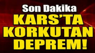 KARS'ta İKİ DEPREM MEYDANA GELDİ