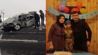 Katliam gibi kazada uzman çavuş eşi ve minik oğulları hayatını kaybetti