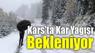 Kars’ta Bu Hafta Kar Bekleniyor