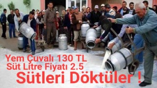 Çiftçiler Tepki Gösteriyor !