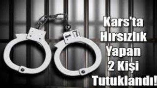 Kars’ta hırsızlık yapan 2 kişi tutuklandı