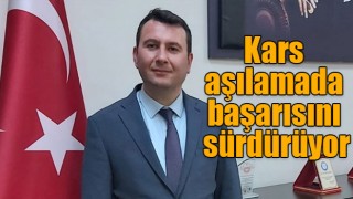 Kars aşılamada başarısını sürdürüyor
