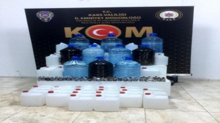 Kars'ta sahte içki ele geçirildi | Kars Haberleri