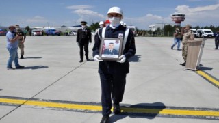 Şehit Astsubay memleketine uğurlandı