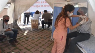 Aşı Seferberliğine Digor'da Yaşayanlardan Tam Destek