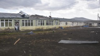 Kars'ta Çıkan Hortum Evlerde Hasar Oluşturdu | Kars Haber