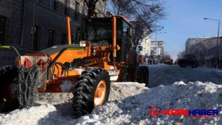 Kars'ta Karla Mücadele Sürüyor