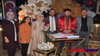 Kars’ta bir çift nikah için 02.02.2022