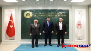 Arslan ve Kılıç, Çevre, Şehircilik ve İklim Değişikliği Bakanıyla görüştü