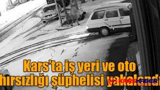 Kars’ta iş yeri ve oto hırsızlığı şüphelisi yakalandı