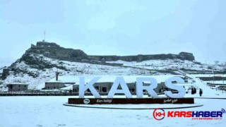Kars’ta Kar Yağışı