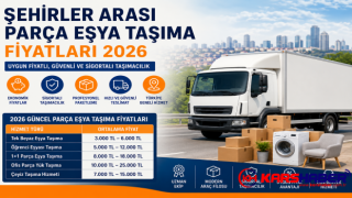 Şehirler Arası Parça Eşya Taşıma Fiyatları