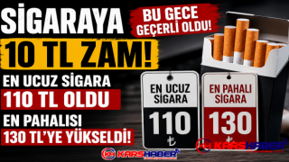 Sigaraya Bir Zam Daha! En Pahalı Sigara 130 TL Oldu
