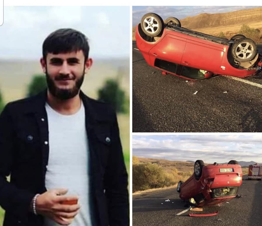 Kars - Horasan otoyolunda kaza 1 ölü