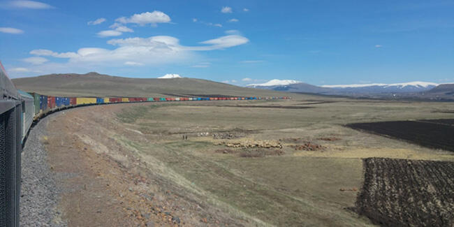 Dev İhracat Treni Kars'tan Yola Çıktı