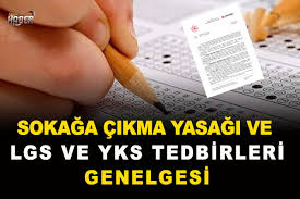 “LGS ve YKS Tedbirleri”