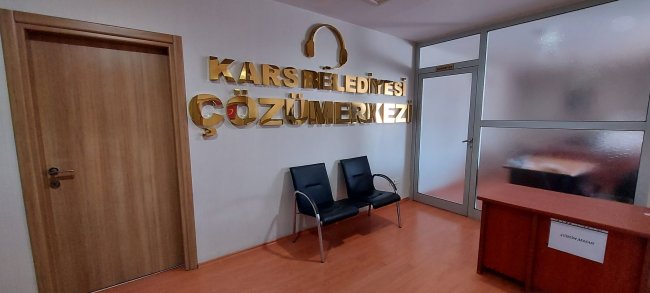 Kars Belediyesi Çözüm Merkezi aylık 800 çağrıya yanıt veriyor