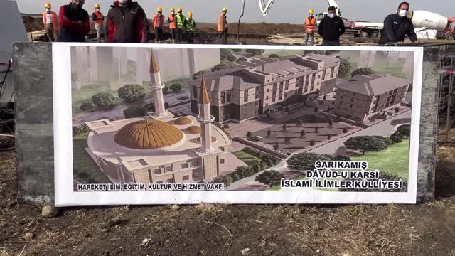 Sarıkamış Davud-u Karsi İslami İlimler Külliyesinin temeli atıldı