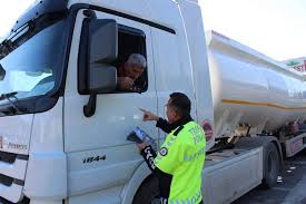 Kars'ta Kış Lastiği Denetimi